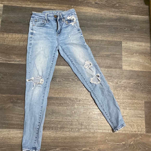 american eagle high rise jeggings - Picture 1 of 5